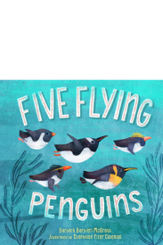 Book Cover: Five Flying Penguins